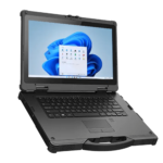 Portátil resistente de 14 pulgadas Windows 11 Pro, portátil resistente, Intel i7-12GB, 32GB Ram+ 1TB, Wi-Fi 6, BT 5.1 computadora industrial, 1000 liendres 6300mAh+1750mAh Dual Baterías
